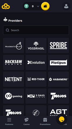 Développeurs de jeux du casino Chancer Mobile