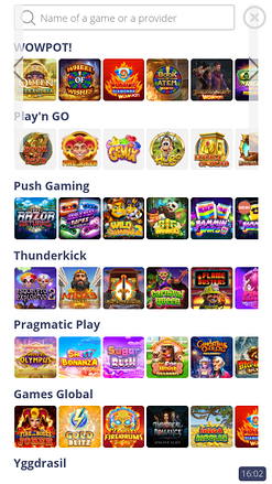 Chanz Casino développeurs de jeux mobile