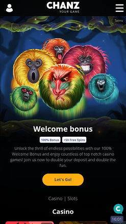Promotions du casino Chanz Mobile