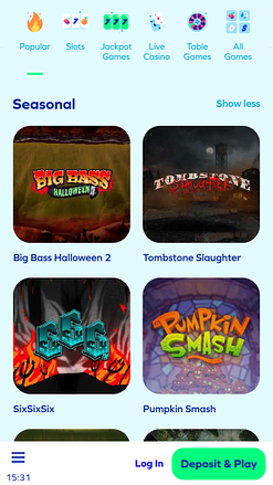 Juegos de temporada de Chipz en móvil