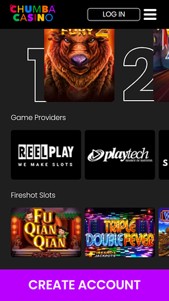 Développeurs de jeux du Chumba Casino Version mobile