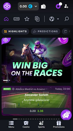 CoinCasino Mobile - Sports en direct