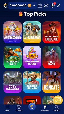 Jeux mobiles de casino CoinKings