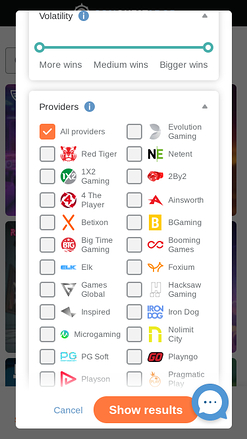 Développeurs de Jeux du Casino Conquestador Mobile