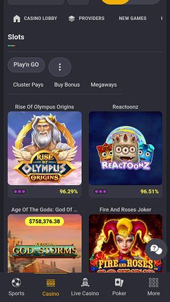 Игры Coolbet Мобильная версия