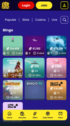 Cop Slots Casino Mobile Bingo