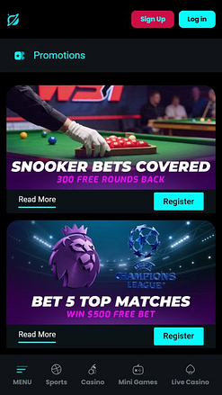 Promotions d'images mobiles Cosmobet