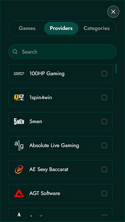 CrownGreen Casino Mobile Game Developers