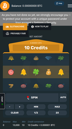 Cryptogames Casino Jackpot Mobile