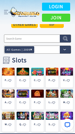 CyberBingo Casino Games Mobile