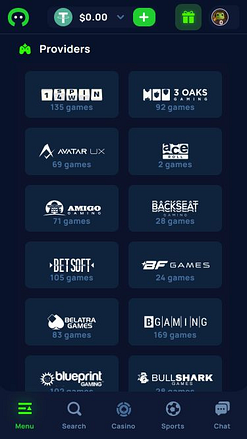 Разработчики мобильных игр для казино Cybet