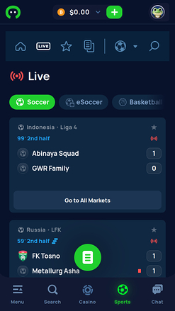 Cybet Casino Live Sports Mobile