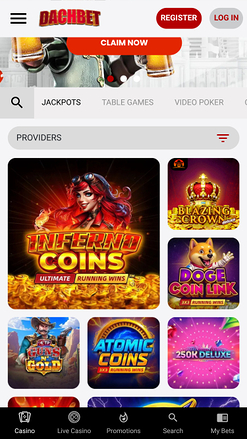 Jackpot del casinò Dachbet Mobile