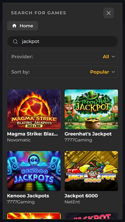 Mobiles Bild des Jackpots von Dedprz Casino