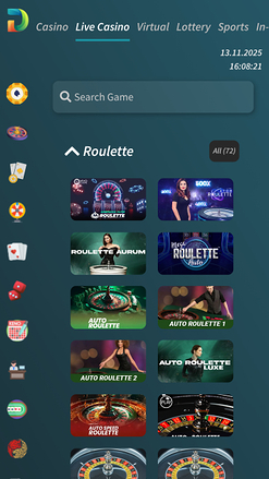 Crupier en vivo de Destinobet Casino Móvil