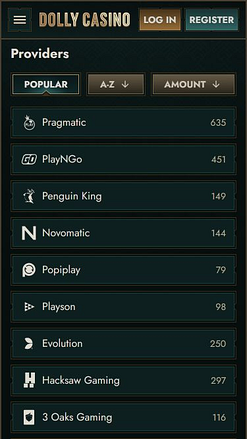Développeurs du jeu mobile Dolly Casino