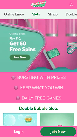 Giochi Double Bubble Bingo Mobile