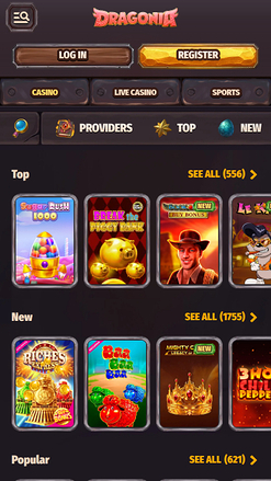 Jeux De Casino Dragonia Pour Mobile