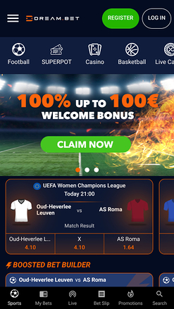 Sports Dream.bet sur Mobile