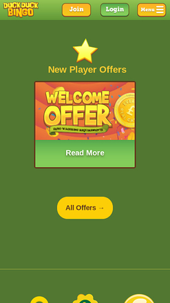 Promotions Duck Duck Bingo Mobile