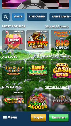 Duelz Casino Games Mobile