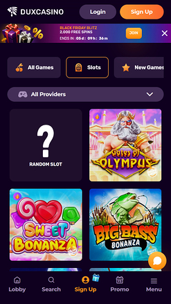 Jeux de casino Dux Mobile