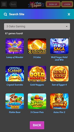 Mobiles Bild der Spielentwickler von Eddy Vegas