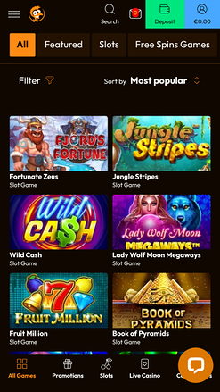 Jeux de casino Emu Mobile