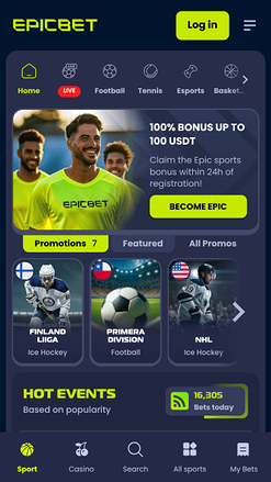 Sports du casino EpicBet Mobile
