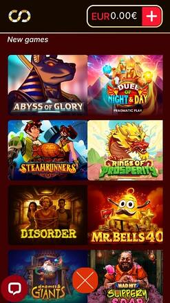 Everum Casino Jeux Mobile