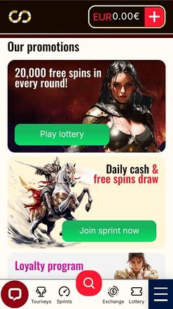 Everum Casino Promotions Mobile