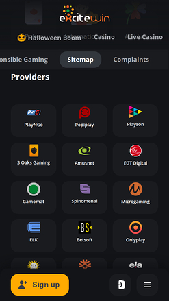 ExciteWin Casino Mobile Game Developers