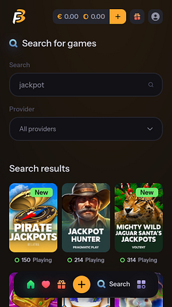 Мобильная версия казино FastBet с джекпотом