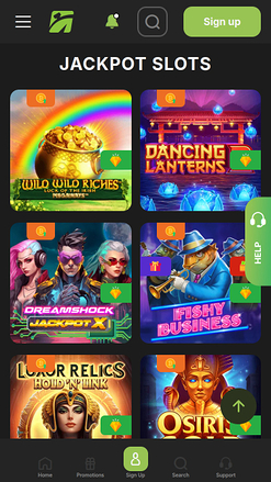 Jackpot de Fastpay Casino sur mobile