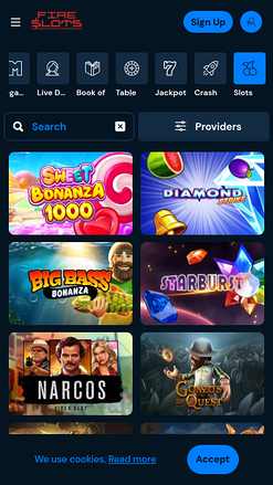 FireSlots Casino Juegos móviles