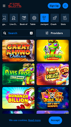 FireSlots Casino Bote móvil