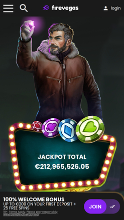 Jackpot mobile di Fire Vegas Casino