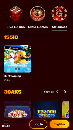 Flamez Casino Mobile Spieleentwickler