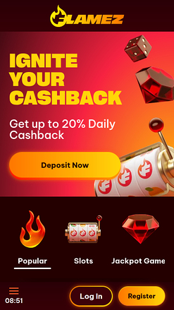 Flamez Casino Mobile Startseite