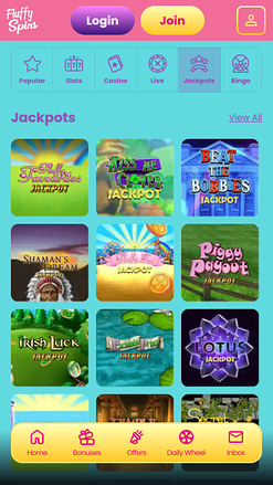 Fluffy Spins Casino Mobile-Jackpot