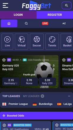 Foggybet Mobile-Sport