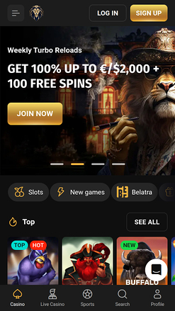 Fortune Play Casino Page d’accueil mobile