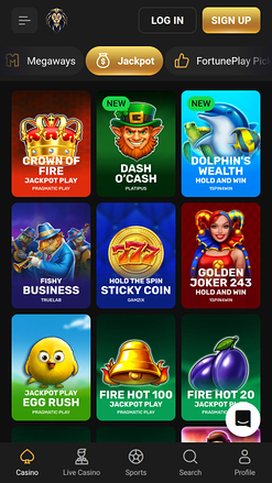 Fortune Play Casino Jackpot mobile