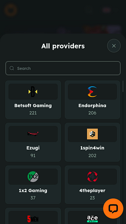 FoxSlots Casino game developers mobile