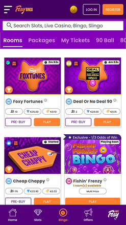 Foxy Games Casino Mobile-Bingo