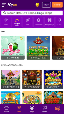 Foxy Games Casino Mobile-Jackpot