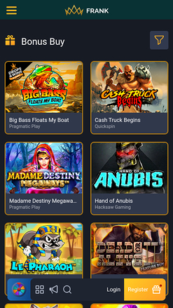 Bonus Frank Casino Mobile Acheter