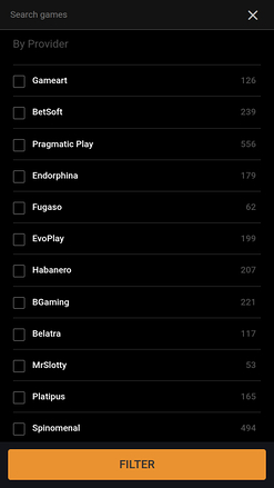 Développeurs de jeux mobiles Fresh Bet Casino