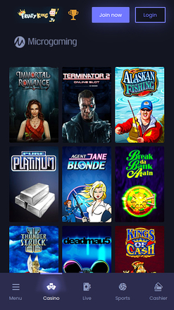 Développeurs du jeu mobile Fruity King Casino