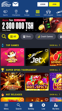 Gal Sport Betting Casino Mobile Page d’accueil